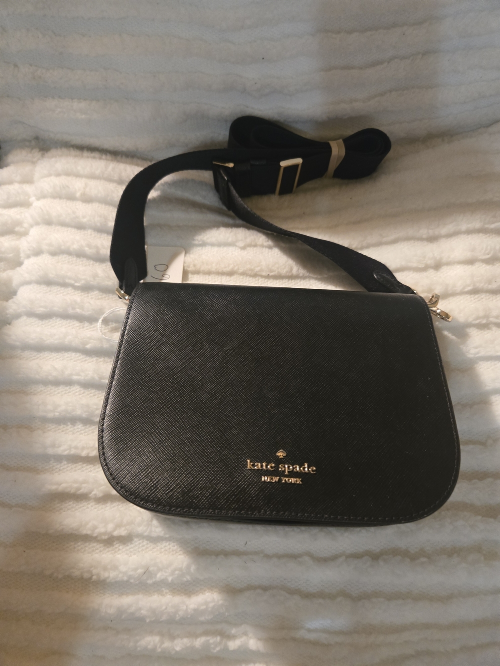 kate spade Black Crossbody Bag with Adjustable Strap